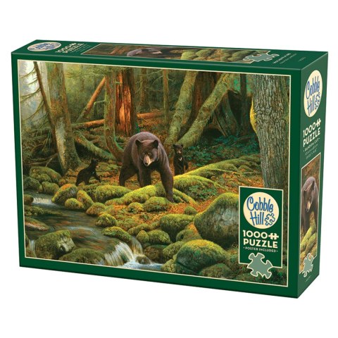 Puzzle 1000 el. Rodzina niedźwiedzi Cobble Hill
