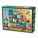 Puzzle 1000 el. Święta oczami kota Cobble Hill