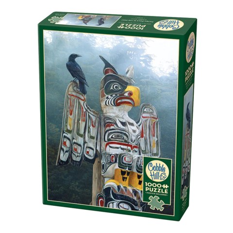 Puzzle 1000 el. Totem rdzennych Amerykanów Cobble Hill