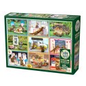 Puzzle 1000 el. Wiewiórki w wielkim mieście Cobble Hill