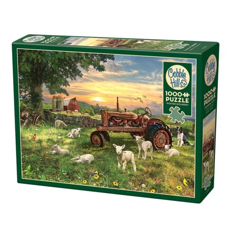 Puzzle 1000 el. Wschód słońca na wsi Cobble Hill