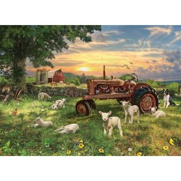 Puzzle 1000 el. Wschód słońca na wsi Cobble Hill