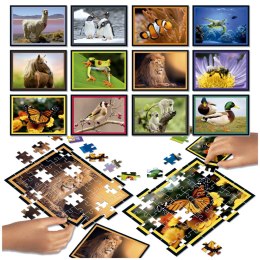 Puzzle 12 x 42 el. Zwierzęta Educa
