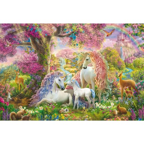 Puzzle 150 el. Rodzina jednorożców Schmidt - puzzle