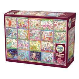 Puzzle 2000 el. Pozytywne myśli Cobble Hill