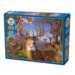 Puzzle 500 el. Dumny jeleń Cobble Hill
