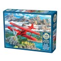 Puzzle 500 el. Dwupłatowiec Cobble Hill