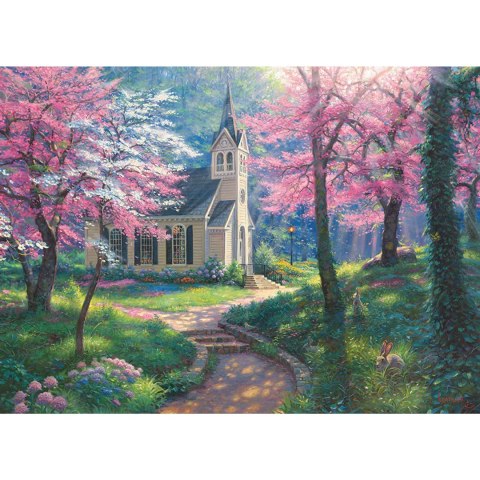 Puzzle 500 el. Kościółek w lesie Cobble Hill