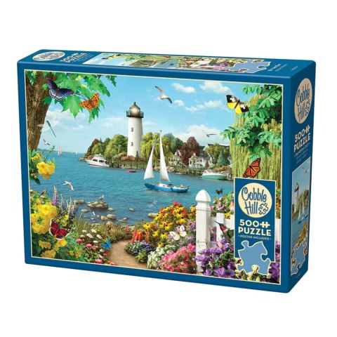 Puzzle 500 el. Nad zatoką Cobble Hill