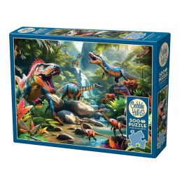 Puzzle 500 el. Prehistoryczne bestie Cobble Hill