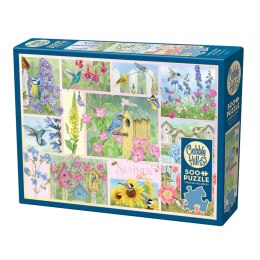 Puzzle 500 el. Wakacyjne ptaki Cobble Hill