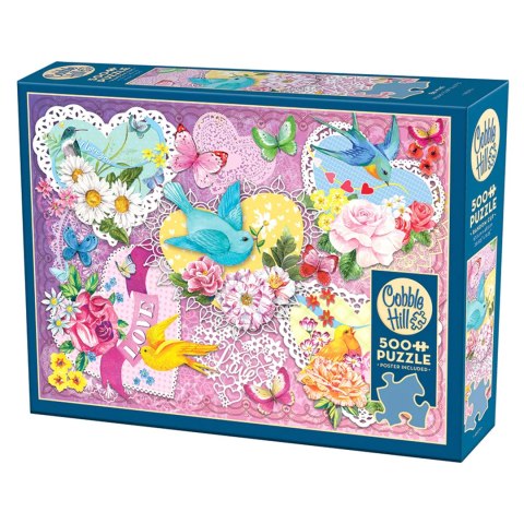 Puzzle 500 el. Walentynki Cobble Hill