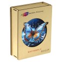 Puzzle drewniane / kolorowe - Motyl Eureka 3D