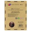 Puzzle drewniane / kolorowe - Sowa 2 Eureka 3D