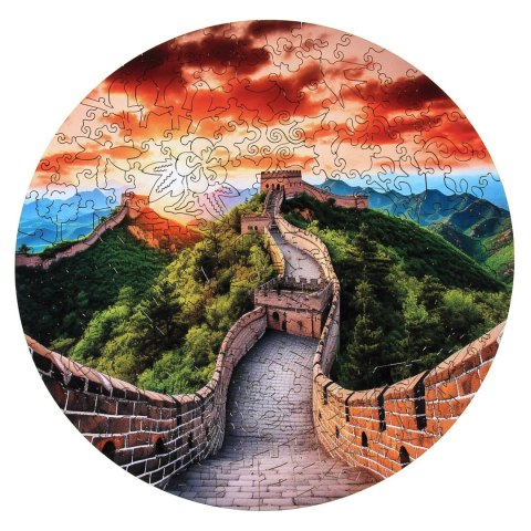 Puzzle drewniane / kolorowe - Wielki Mur Chiński Eureka 3D