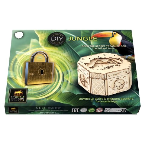 Łamigłówka TREASURE BOX - Jungle Secret (DIY) - poziom 3/4 Eureka 3D