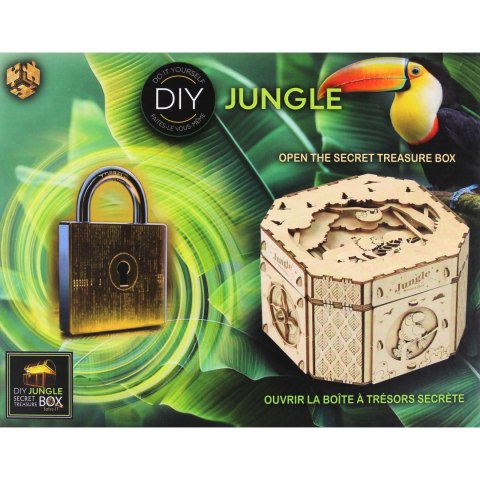 Łamigłówka TREASURE BOX - Jungle Secret (DIY) - poziom 3/4 Eureka 3D