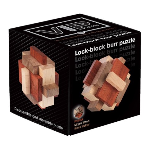 Łamigłówka VIP - Lock-Block Burr Eureka 3D