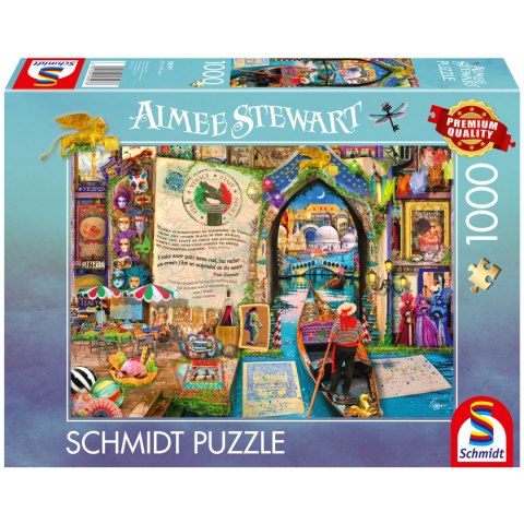 PQ Puzzle 1000 el. AIMEE STEWART Wspomnienia z Wenecji / Włochy Schmidt - puzzle