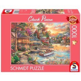 PQ Puzzle 1000 el. CHUCK PINSON Domek na wakacje Schmidt - puzzle