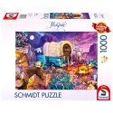 PQ Puzzle 1000 el. JEFF HAYNIE Biwak na Dzikim Zachodzie Schmidt - puzzle