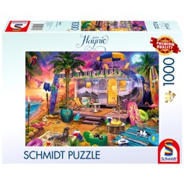 PQ Puzzle 1000 el. JEFF HAYNIE Mobilny domek przy plaży Schmidt - puzzle