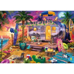 PQ Puzzle 1000 el. JEFF HAYNIE Mobilny domek przy plaży Schmidt - puzzle