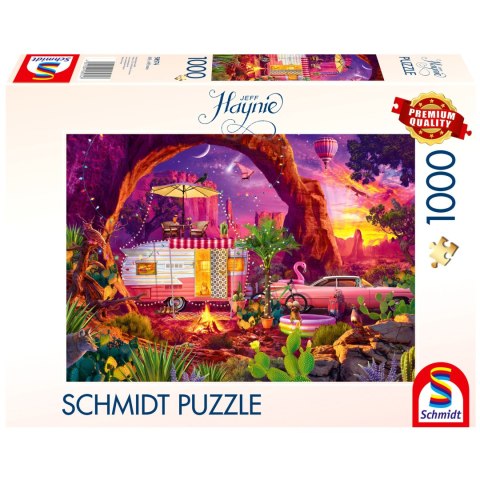 PQ Puzzle 1000 el. JEFF HAYNIE Przystanek na pustyni Schmidt - puzzle