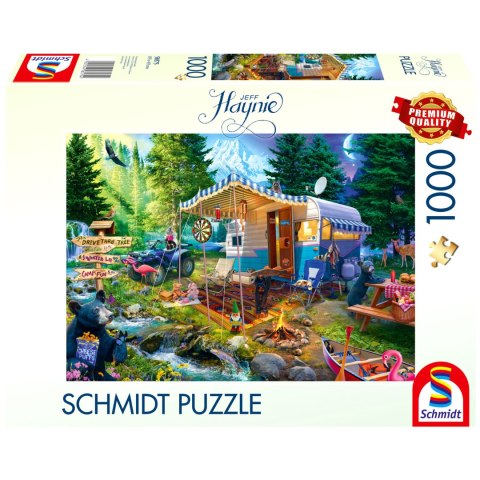 PQ Puzzle 1000 el. JEFF HAYNIE Wypad w góry Schmidt - puzzle