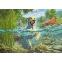 PQ Puzzle 1000 el. MARK FREDRICKSON Labrador na rybach Schmidt - puzzle