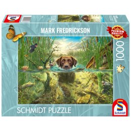 PQ Puzzle 1000 el. MARK FREDRICKSON Psia kąpiel Schmidt - puzzle