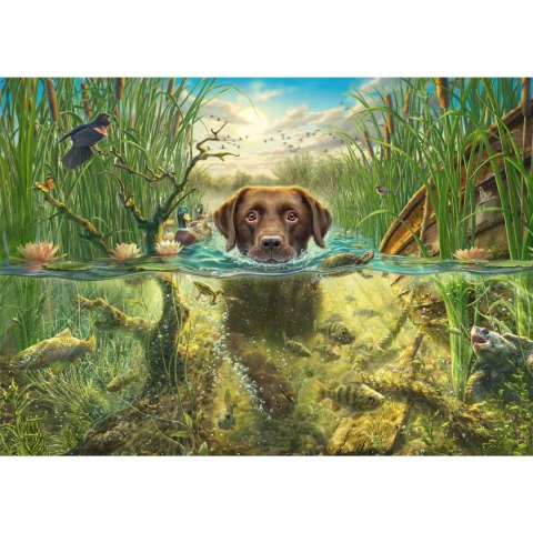 PQ Puzzle 1000 el. MARK FREDRICKSON Psia kąpiel Schmidt - puzzle