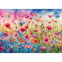 PQ Puzzle 1000 el. Makowe pole Schmidt - puzzle