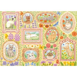 PQ Puzzle 1000 el. Portrety kociej socjety Schmidt - puzzle