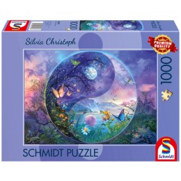 PQ Puzzle 1000 el. SILVIA CHRISTOPH Fantastyczny świat owadów (Yin & Yang) Schmidt - puzzle