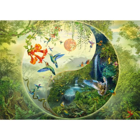 PQ Puzzle 1000 el. SILVIA CHRISTOPH W lesie kolibrów (Yin & Yang) Schmidt - puzzle