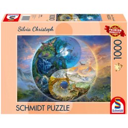 PQ Puzzle 1000 el. SILVIA CHRISTOPH Wszędzie góry (Ying & Yang) Schmidt - puzzle