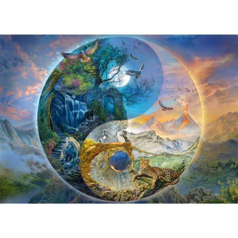 PQ Puzzle 1000 el. SILVIA CHRISTOPH Wszędzie góry (Ying & Yang) Schmidt - puzzle