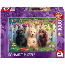 PQ Puzzle 1000 el. Słodkie szczeniaki Schmidt - puzzle