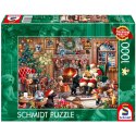 PQ Puzzle 1000 el. Święty Mikołaj czyta listy Schmidt - puzzle