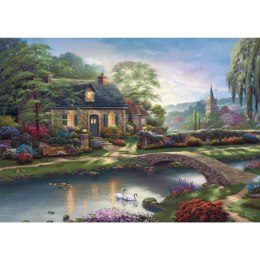 PQ Puzzle 1000 el. THOMAS KINKADE Domek nad strumykiem Schmidt - puzzle