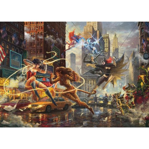 PQ Puzzle 1000 el. THOMAS KINKADE Kobiety z uniwersum DC Comics (DC) Schmidt - puzzle