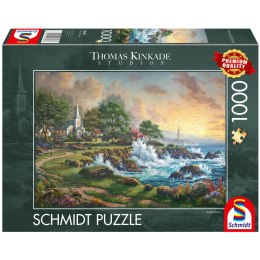 PQ Puzzle 1000 el. THOMAS KINKADE Nadmorski krajobraz Schmidt - puzzle