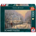 PQ Puzzle 1000 el. THOMAS KINKADE Świąteczne spotkanie Schmidt - puzzle