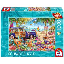 PQ Puzzle 1000 el. Wakacje nad morzem Schmidt - puzzle