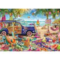 PQ Puzzle 1000 el. Wakacje nad morzem Schmidt - puzzle
