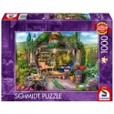 PQ Puzzle 1000 el. Wymarzony domek ogrodowy Schmidt - puzzle