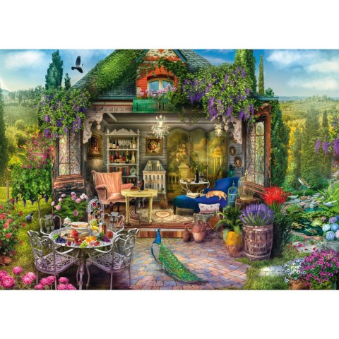 PQ Puzzle 1000 el. Wymarzony domek ogrodowy Schmidt - puzzle