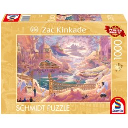 PQ Puzzle 1000 el. ZAC KINKADE Królestwo niebieskie Schmidt - puzzle