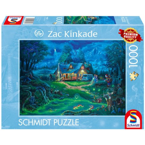 PQ Puzzle 1000 el. ZAC KINKADE Nawiedzony dom Schmidt - puzzle